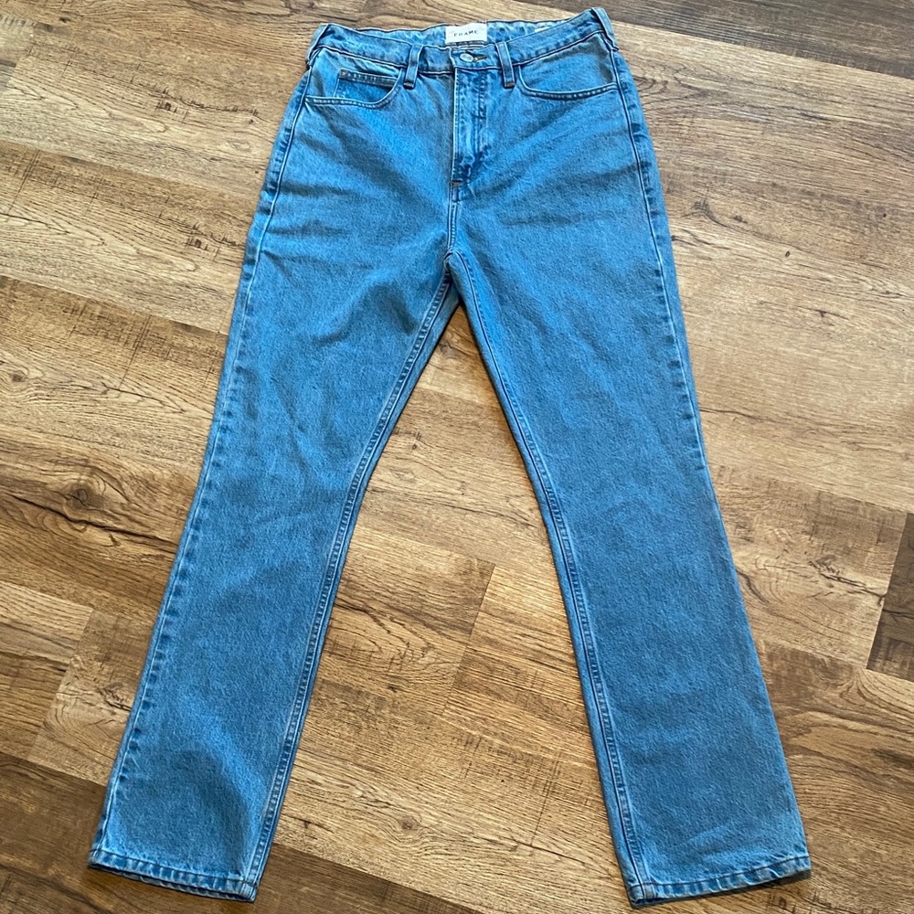 FRAME High N Tight Straight Jeans Womens 26